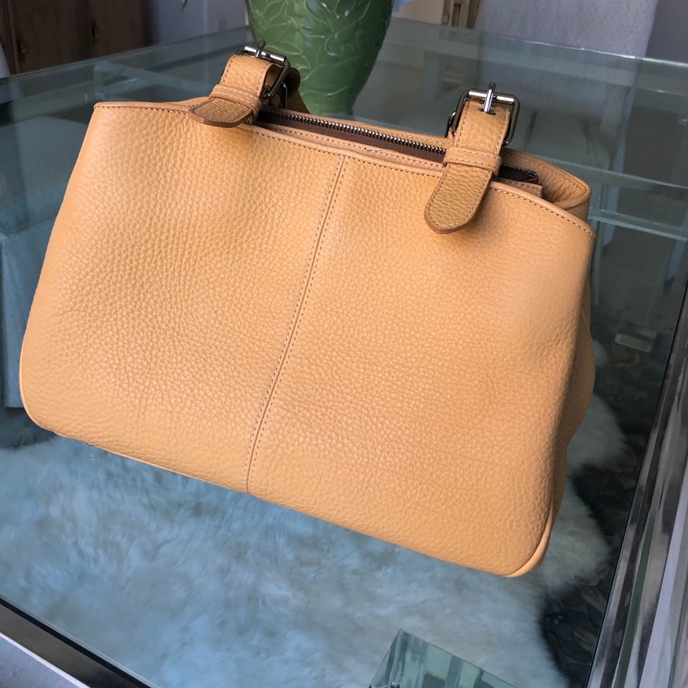 Dooney & Bourke yellow leather purse